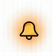 Notification bell icon representation